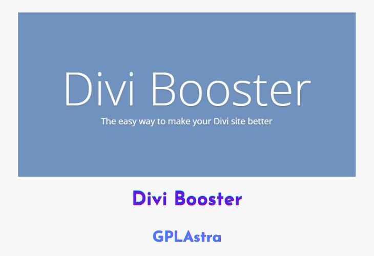 Divi Booster Free Download