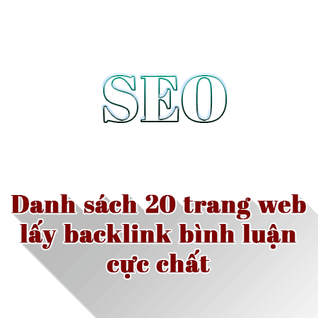 Danh sách trang web lấy backlink bình luận cực tốt