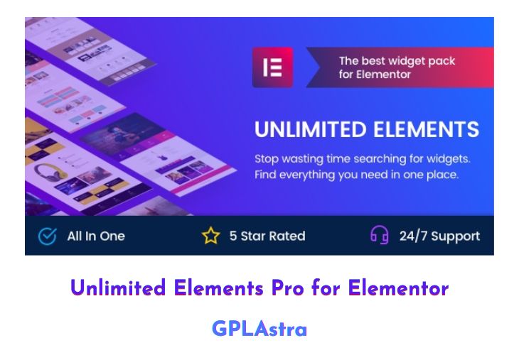 Unlimited Elements for Elementor Pro Free Download