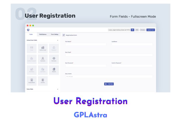 User Registration Pro Free Download