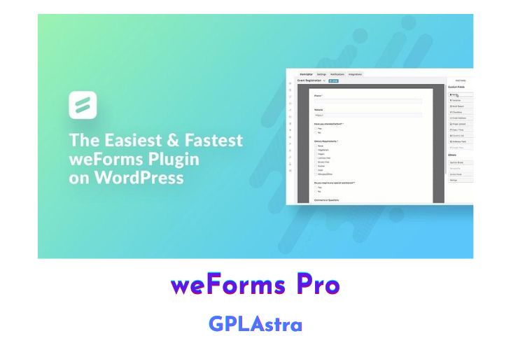 weForms Pro Free Download