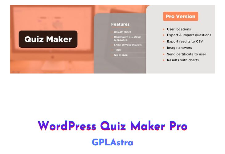 WordPress Quiz Maker Pro Free Download