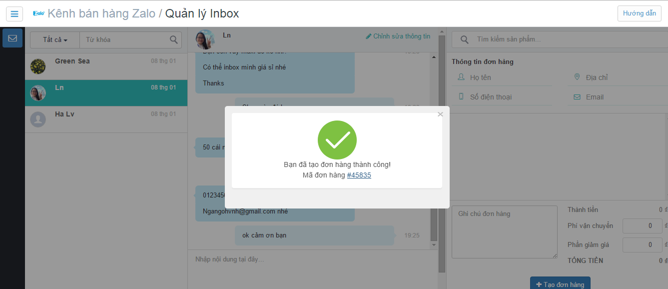 Kênh bán hàng Zalo 3