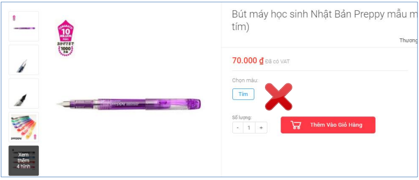 10 các lý do khiến sản phẩm bị từ chối