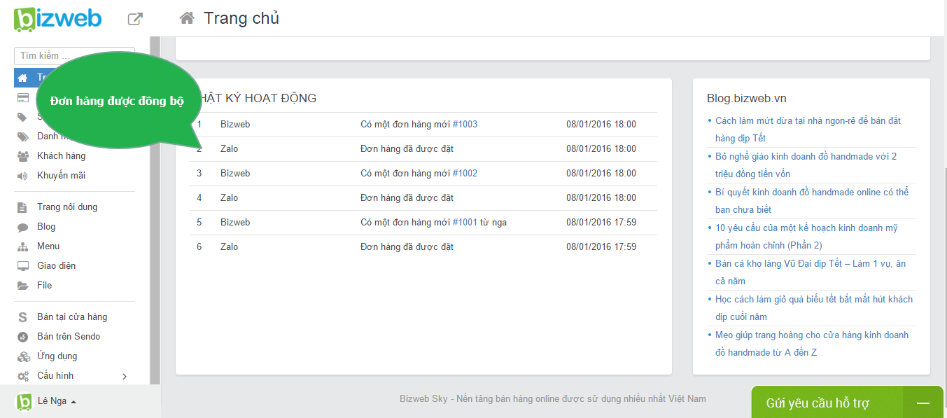 kênh bán hàng Zalo 4