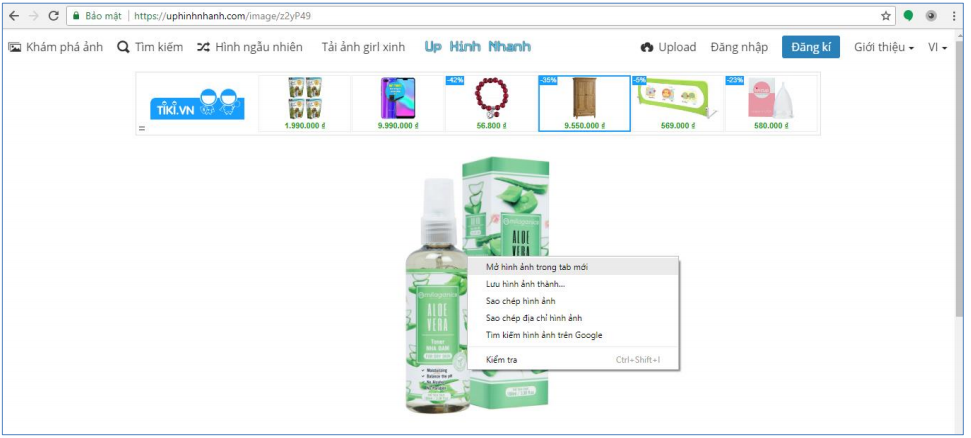 5-4 Hướng dẫn up hình ảnh khi đăng ký bán hàng trên Tiki