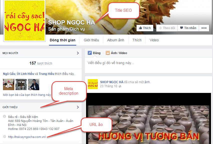 6 mẹo hay giúp bạn SEO Facebook hiệu quả