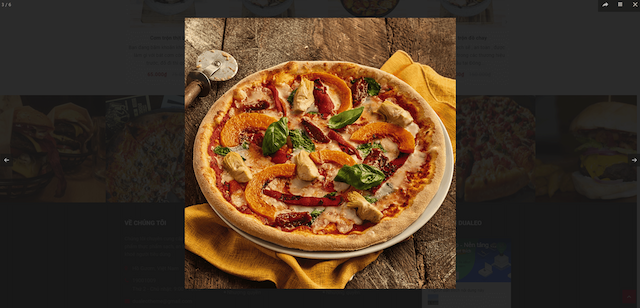 Thiết kế website đẹp sử dụng ảnh chất lượng