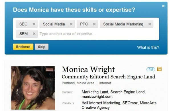 Giao diện người dùng của LinkedIn