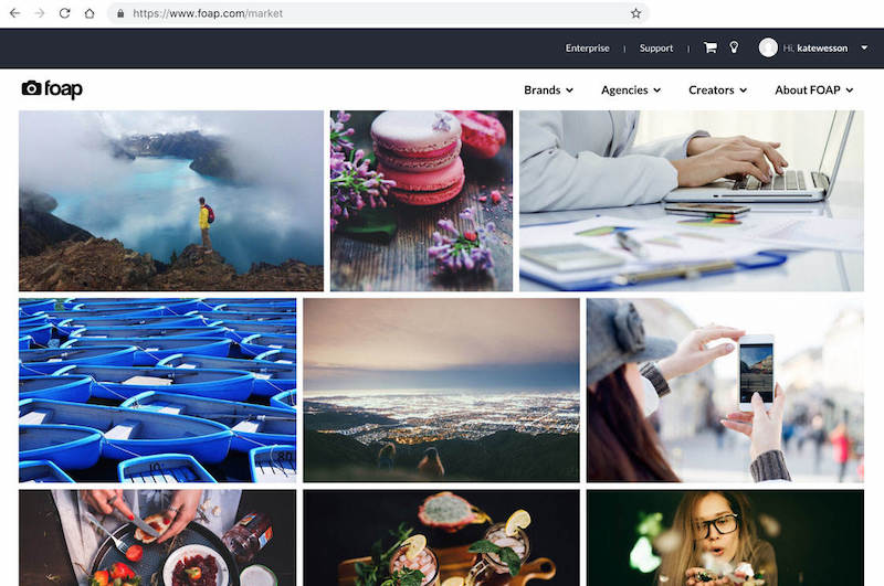 App kiếm tiền Foap