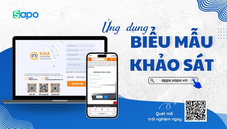 Ứng dụng Biểu mẫu khảo sát