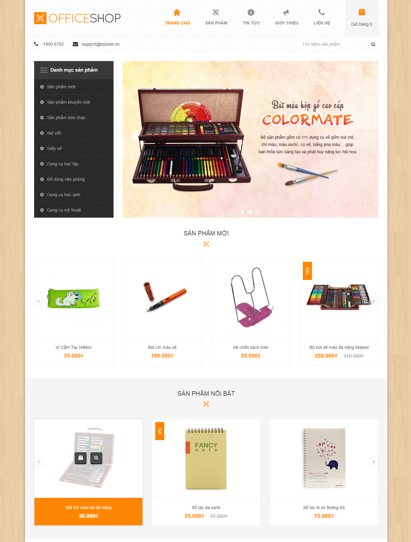 6 Theme Bizweb Responsive đẹp nhất dành tặng khách hàng tháng 7/2016
