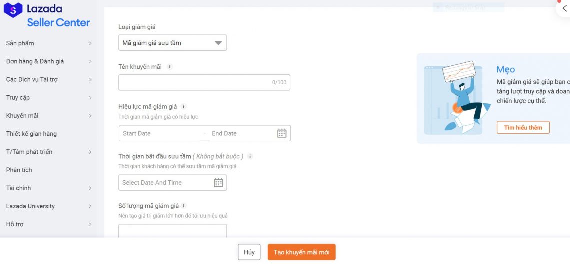 mã giảm giá lazada
