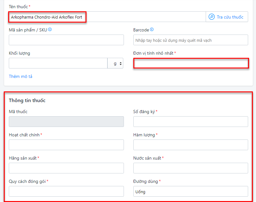 tra cứu thông tin thuốc