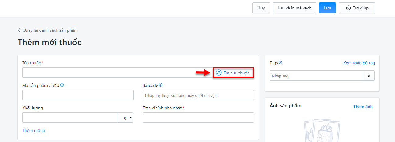 tra cứu thông tin thuốc