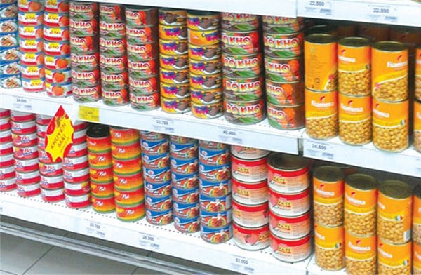 Cách trưng bày hàng tạp hóa