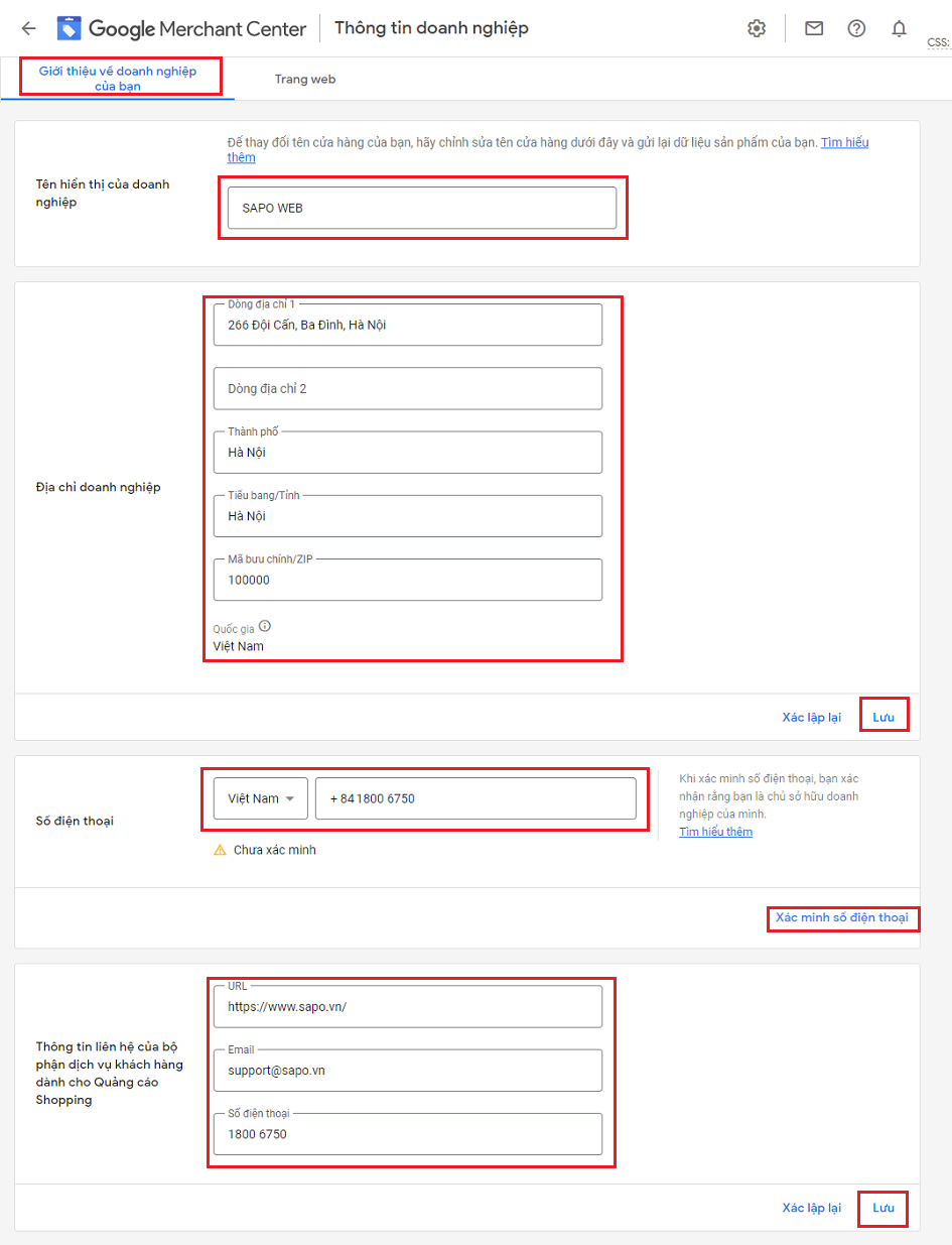 chạy quảng cáo Google Shopping