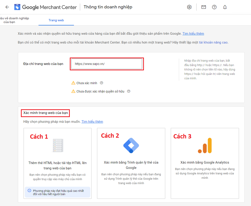 chạy quảng cáo Google Shopping