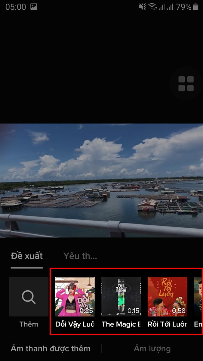 cách ghép nhạc vào tiktok