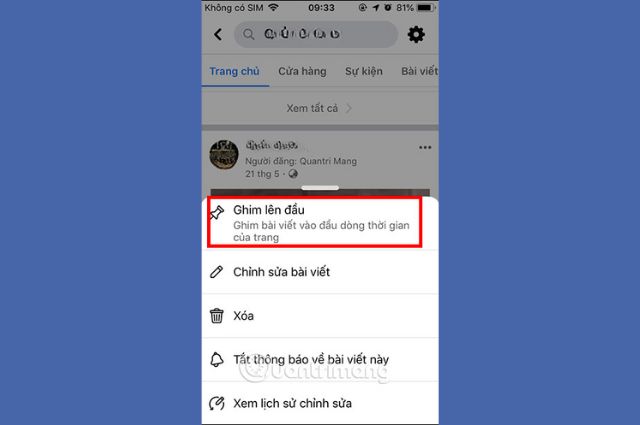 cach-ghim-bai-viet-tren-facebook-1 Cách ghim bài viết trên Facebook ở Fanpage
