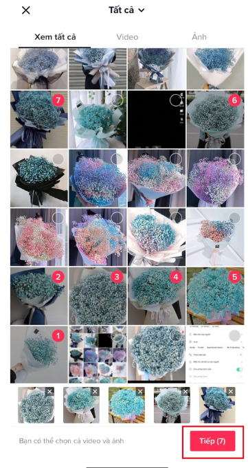 ​cách làm video TikTok bằng hình ảnh hot trend năm 2022