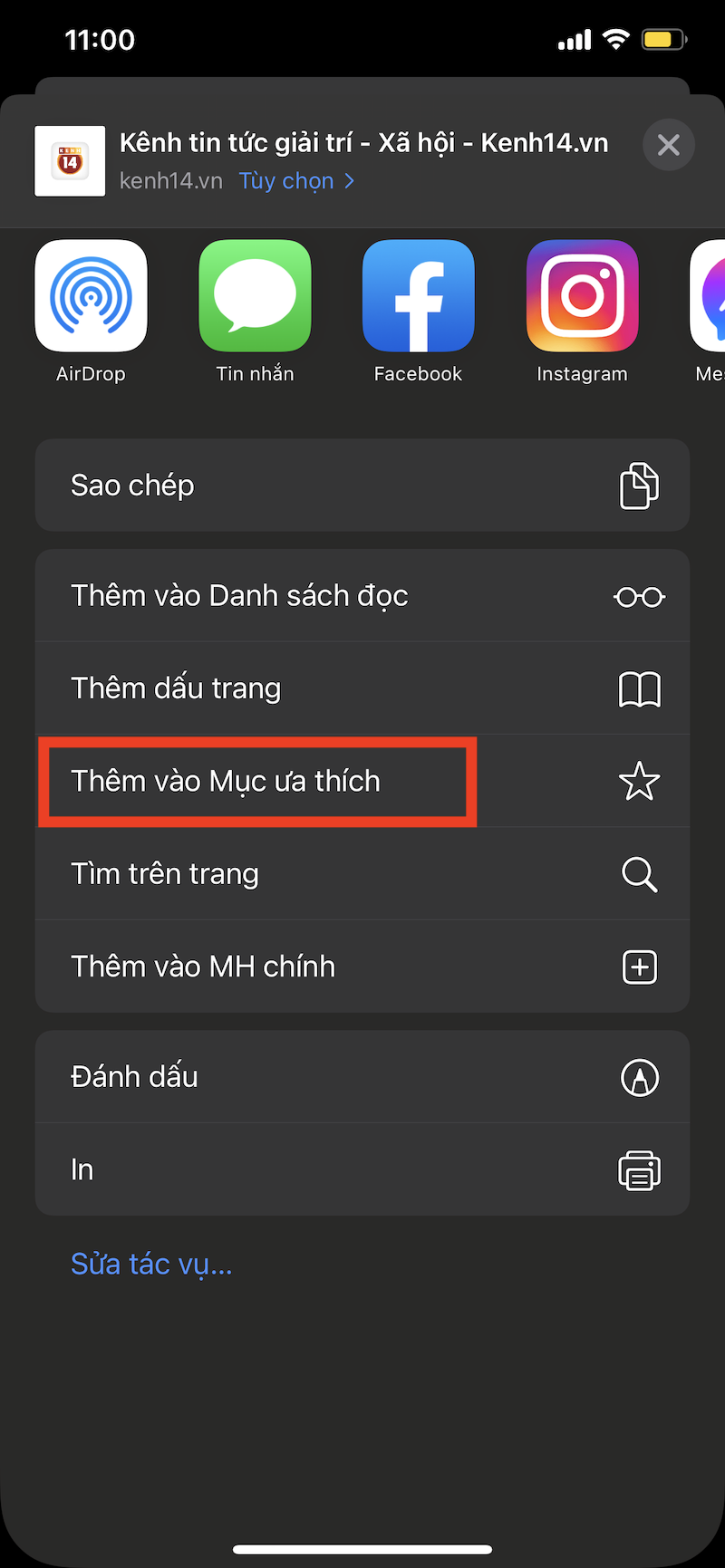 cach-luu-trang-web-5 Cách lưu trang web trên điện thoại
