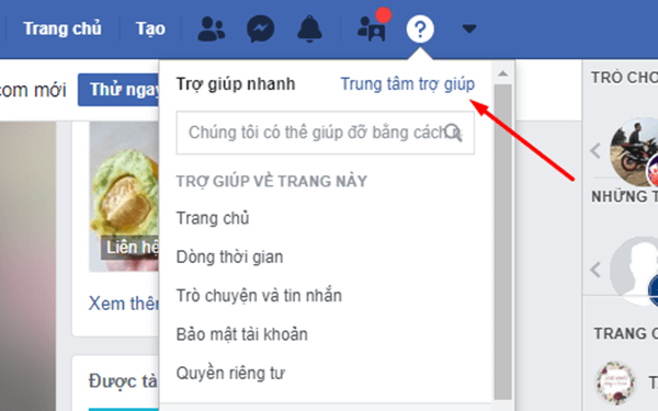 cach-share-bai-viet-tren-facebook-3 trợ giúp từ cộng đồng facebook