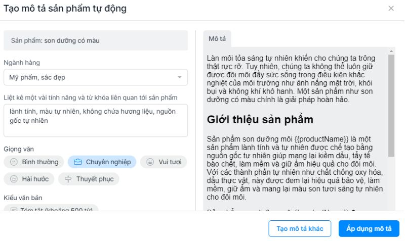 cach-su-dung-chatgpt-5 Tính năng tạo mô tả tự động tích hợp trên Sapo Web