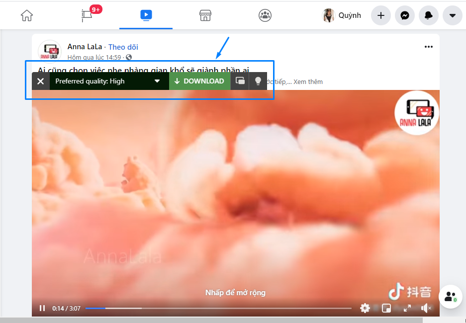 cách tải video trên facebook về máy tính