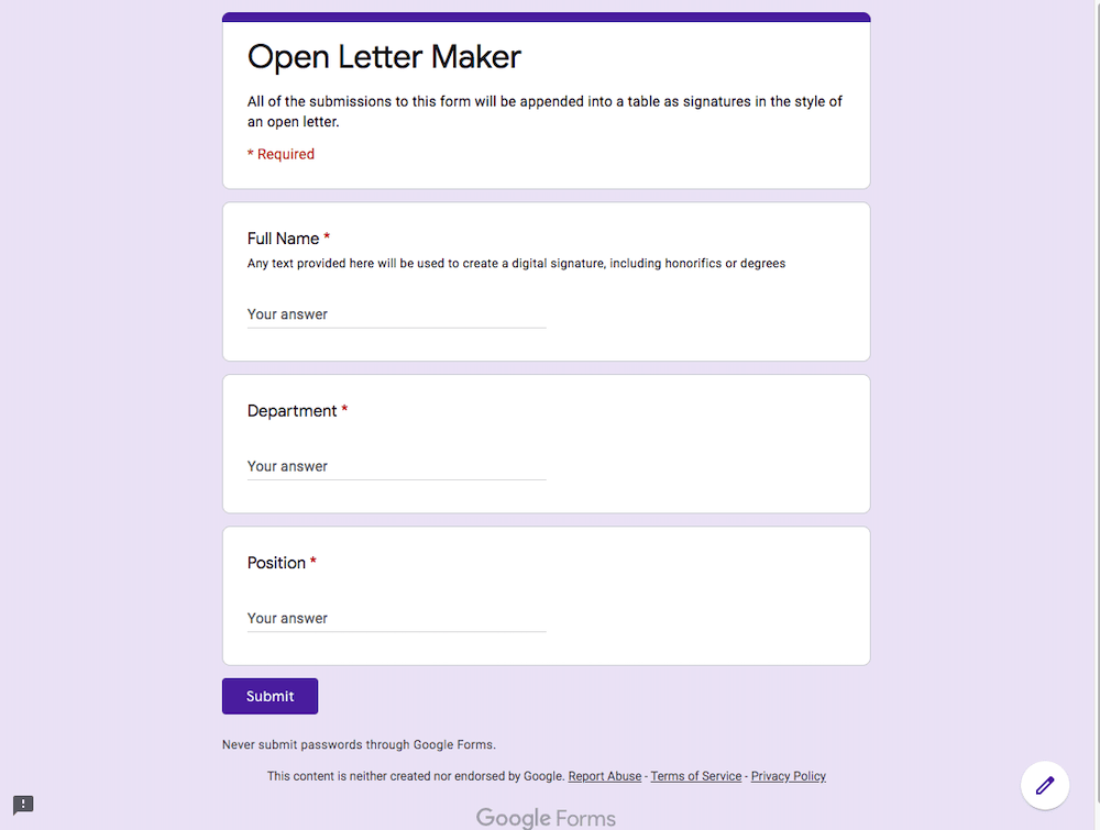 Google form là gì?