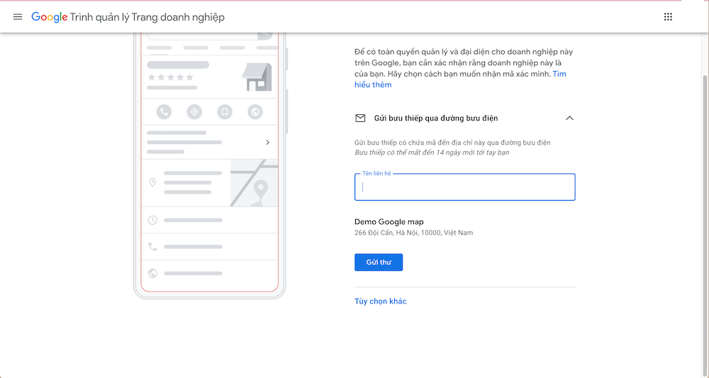 cách tạo Google map
