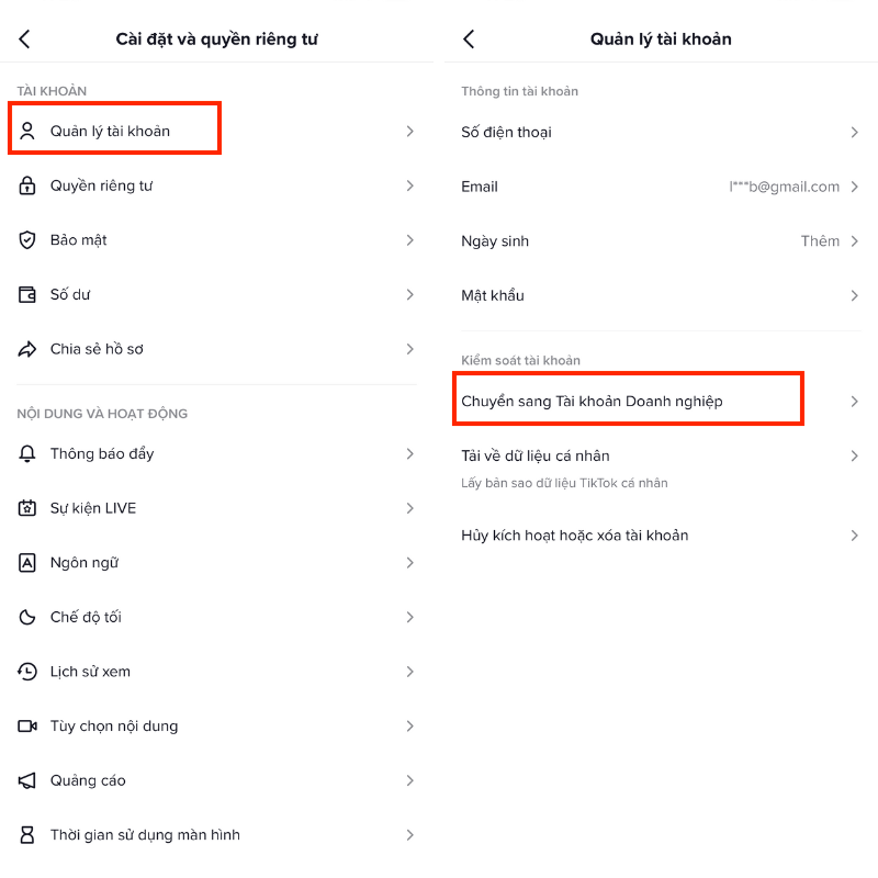 Cách gắn link bio trên TikTok