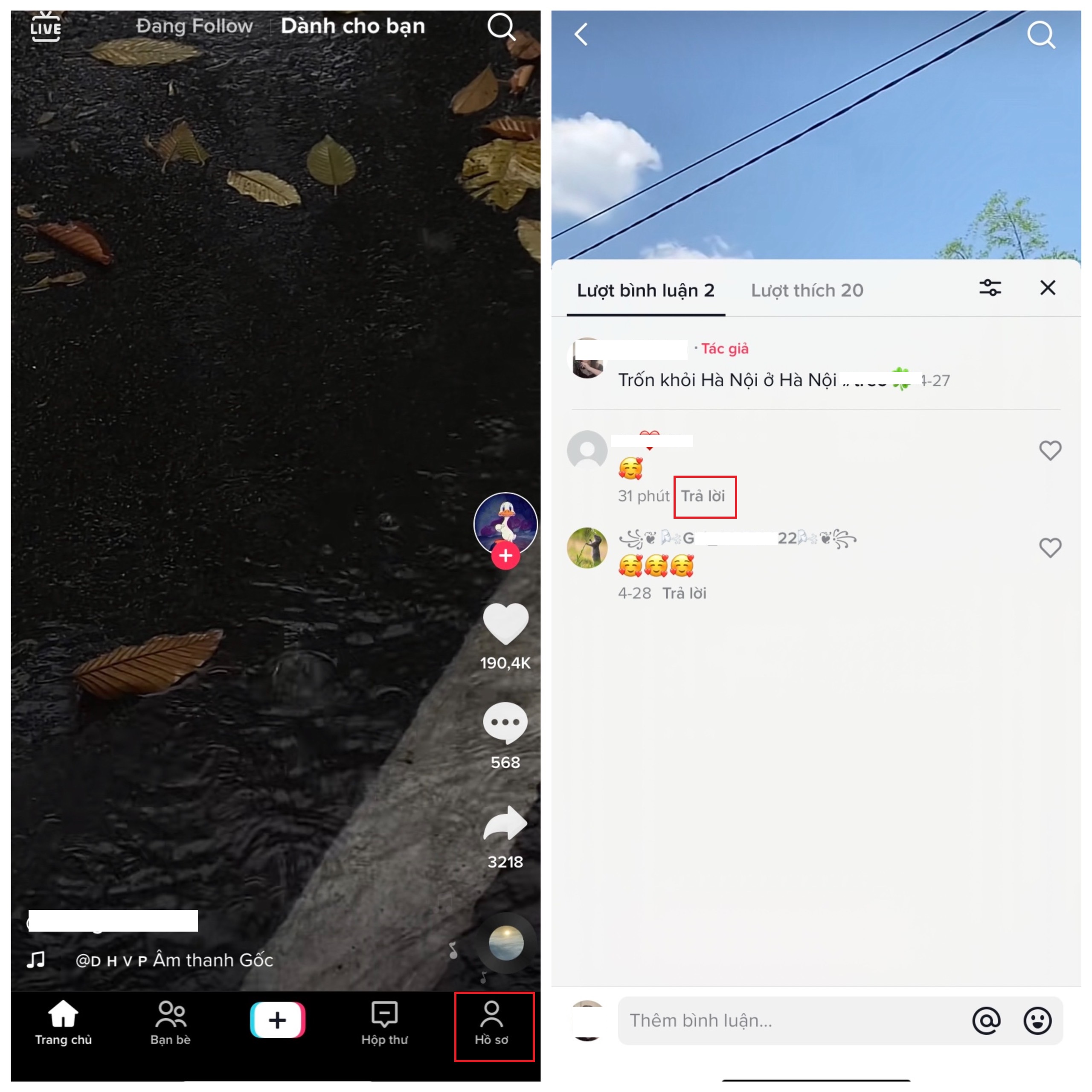 cach-tra-loi-binh-luan-tren-tiktok-1 Hướng dẫn cách trả lời bình luận trên TikTok bằng chữ