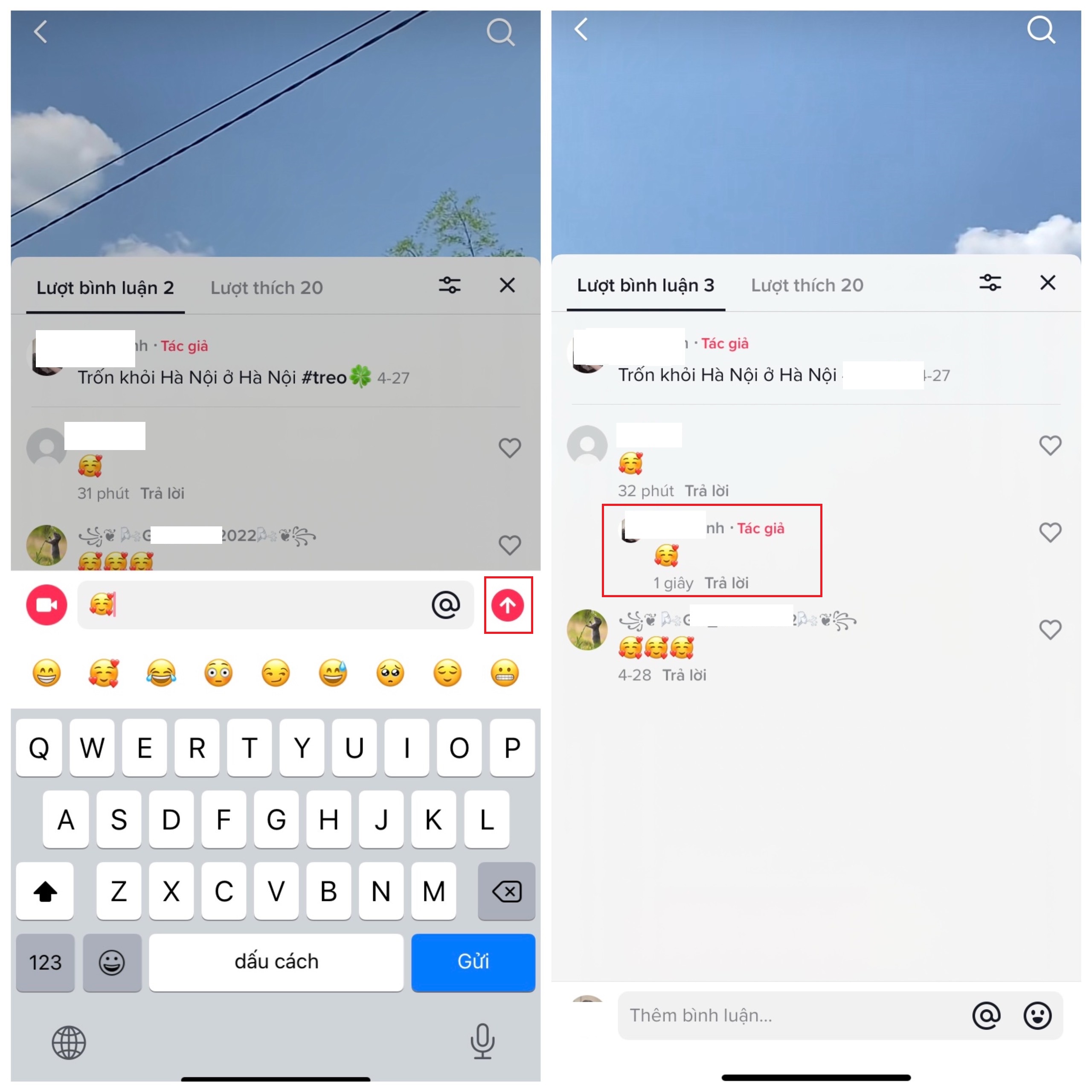 cach-tra-loi-binh-luan-tren-tiktok-2 Hướng dẫn cách trả lời bình luận trên TikTok bằng chữ