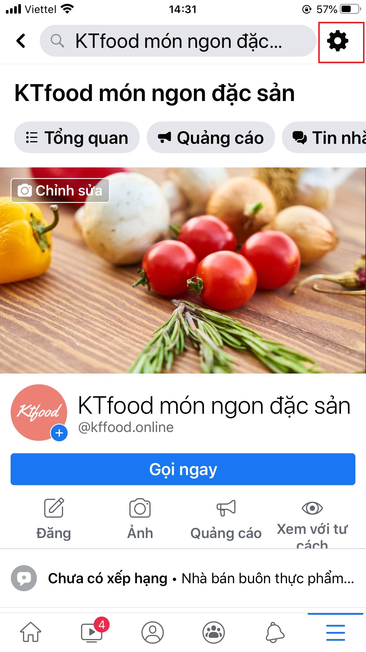 Cách xoá fanpage trên điện thoại iPhone