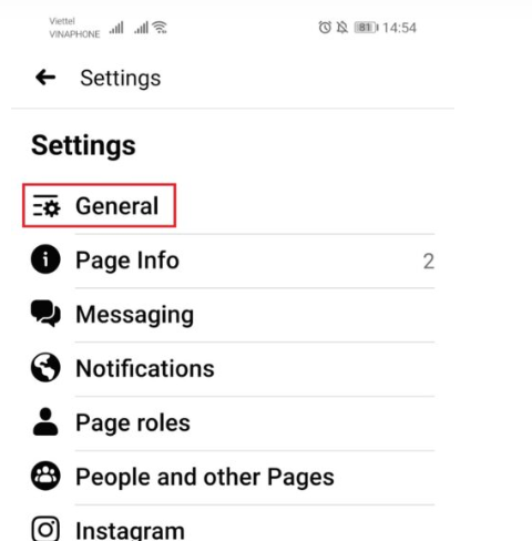 Cách xoá fanpage trên điện thoại Androi