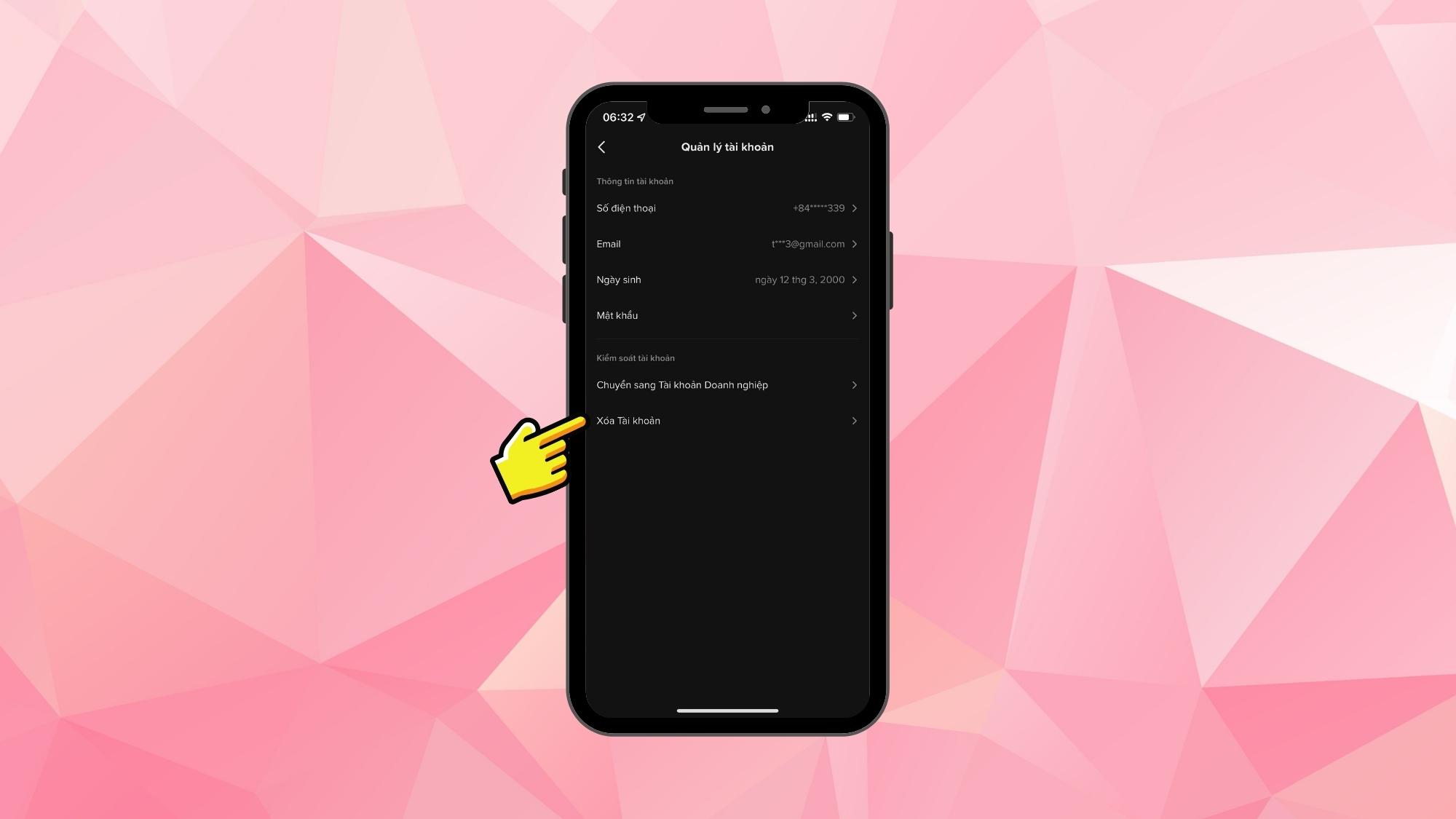 cach-xoa-nick-tik-tok-4 Hướng dẫn xoá tài khoản tiktok