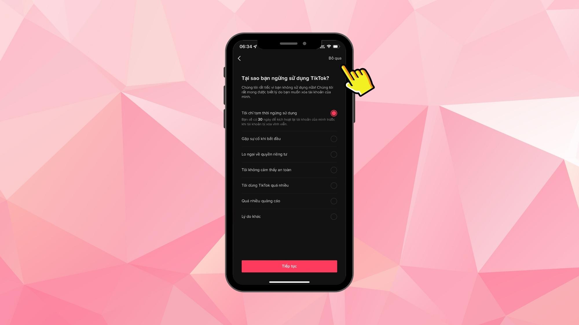 cach-xoa-nick-tik-tok-6 Hướng dẫn xoá tài khoản tiktok