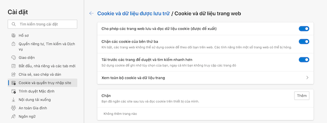 Quy trình hoạt động của cookie