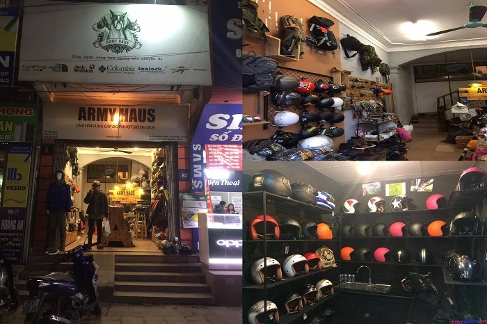 Cửa hàng bán đồ phượt Armyhaus