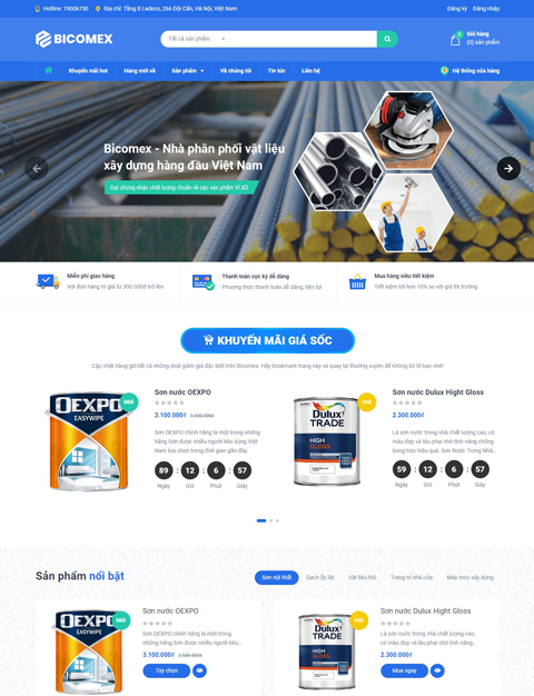 Công ty cung cấp vật liệu xây dựng