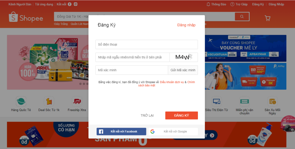 cách bán hàng trên Shopee