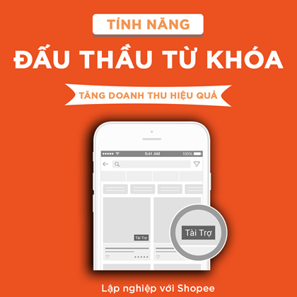 đấu thầu từ khóa Shopee
