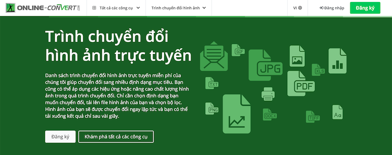 Chuyển đổi hình ảnh sang văn bản bằng Online Convert, OCR2Edit