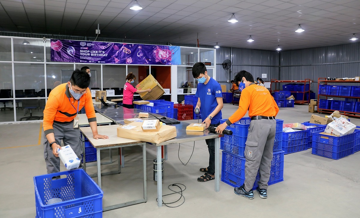 đơn vị giao hàng lazada