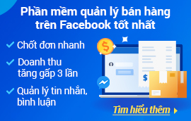 Phần mềm bán hàng facebook