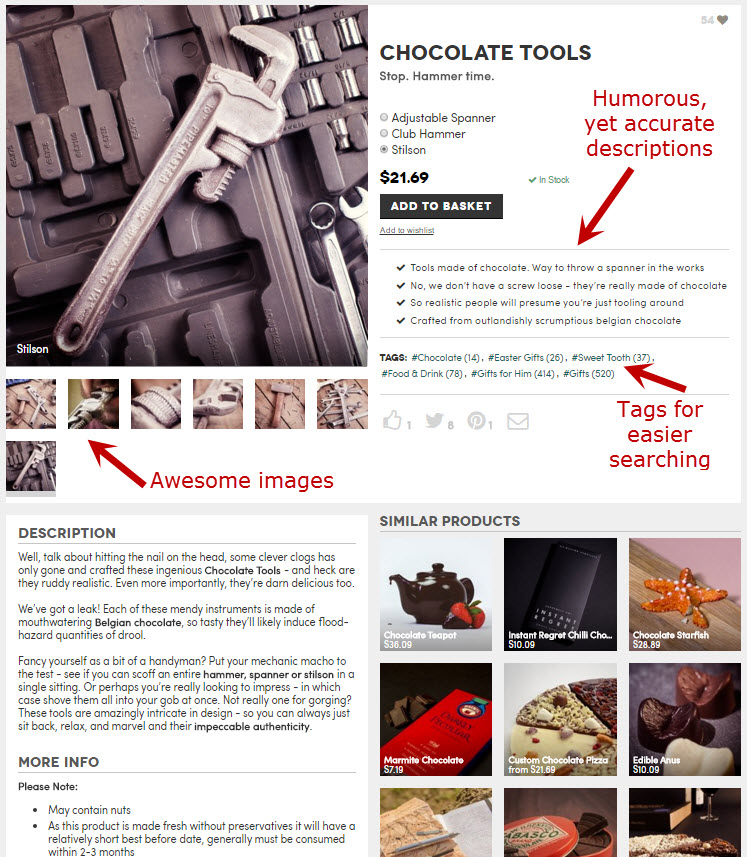 giao diện trang sản phẩm thiết kế website bán hàng 8