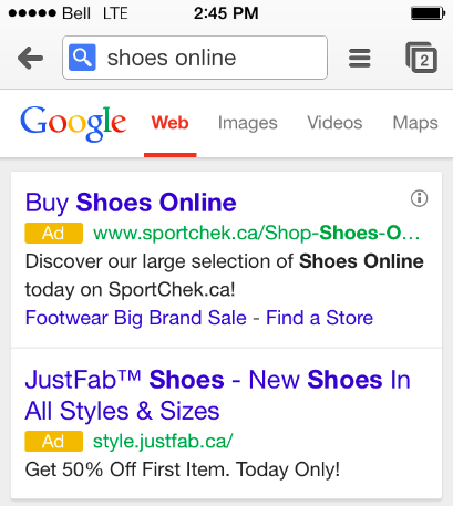 Quảng cáo trên các thiết bị di động