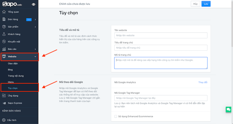 Cách cài đặt Google tag manager cho website