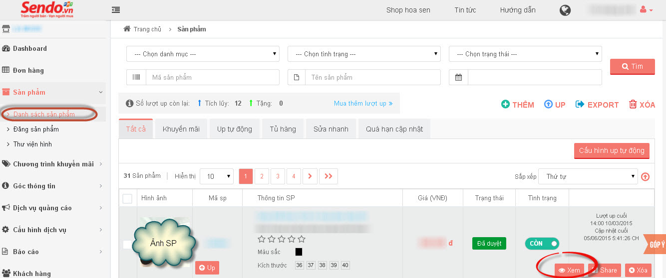 Hướng dẫn cách đăng ký bán hàng trên Sendo chỉ 30 giây cho các shop online